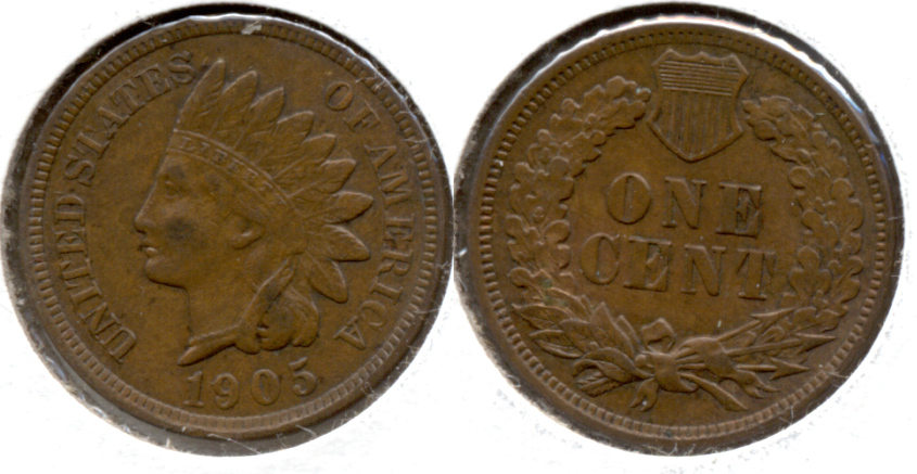1905 Indian Head Cent EF-40