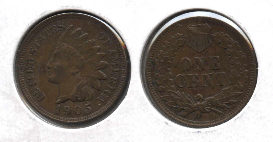 1905 Indian Head Cent EF-40 #m