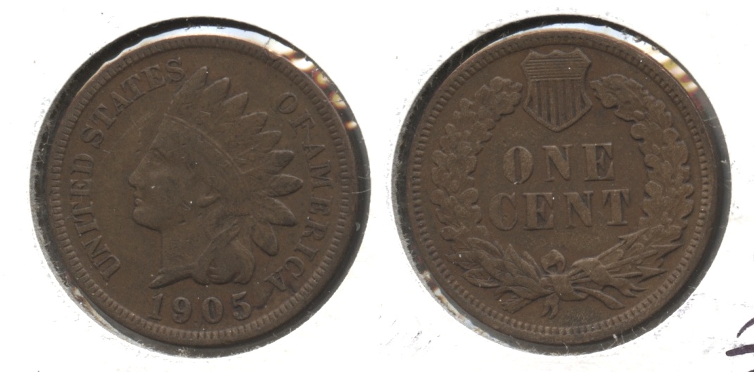 1905 Indian Head Cent VF-20 #aj