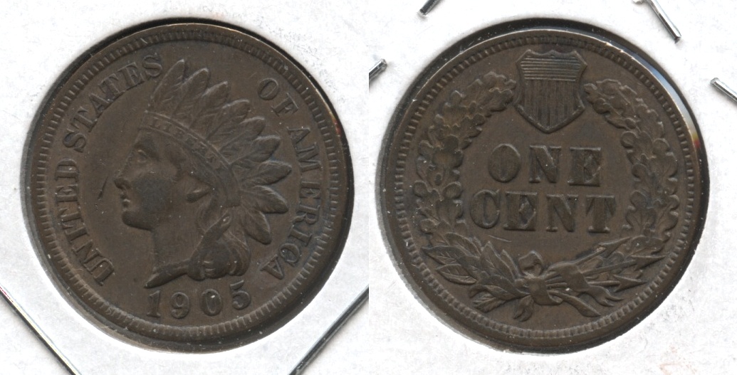 1905 Indian Head Cent VF-20 #ap
