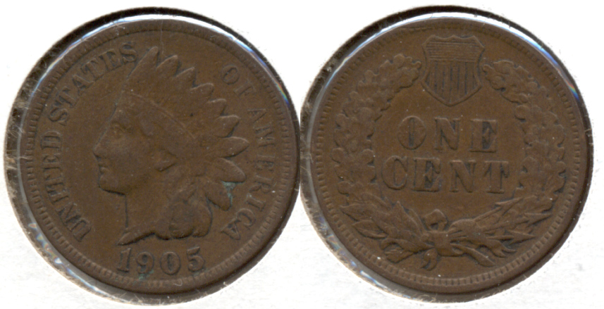 1905 Indian Head Cent VF-20 c