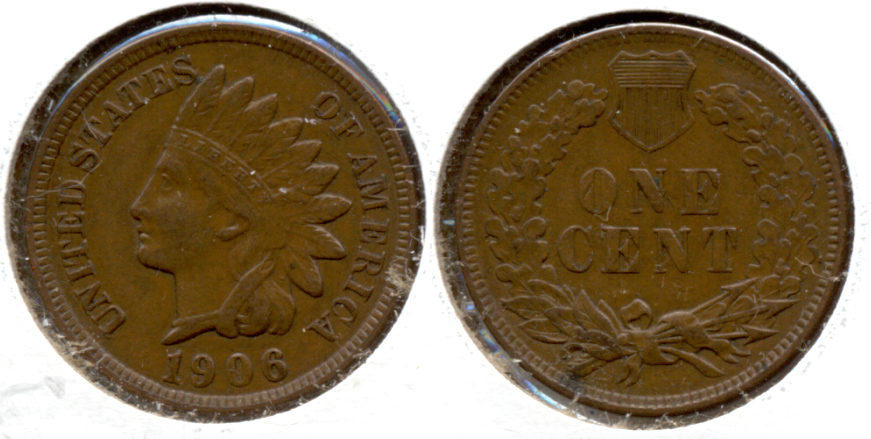 1906 Indian Head Cent EF-40