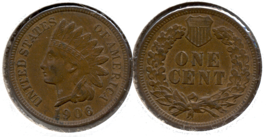 1906 Indian Head Cent EF-40 c