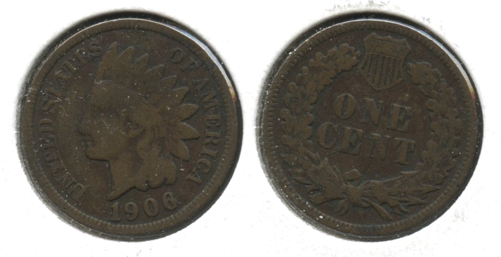1906 Indian Head Cent Good-4 #o