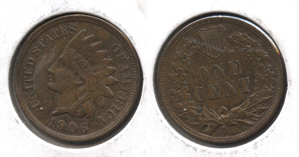 1906 Indian Head Cent MS-63 Brown #e