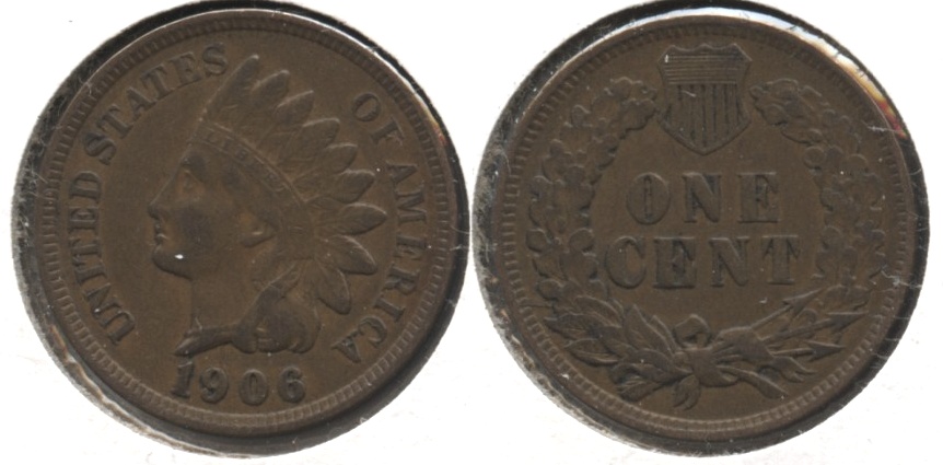 1906 Indian Head Cent VF-20 #ap