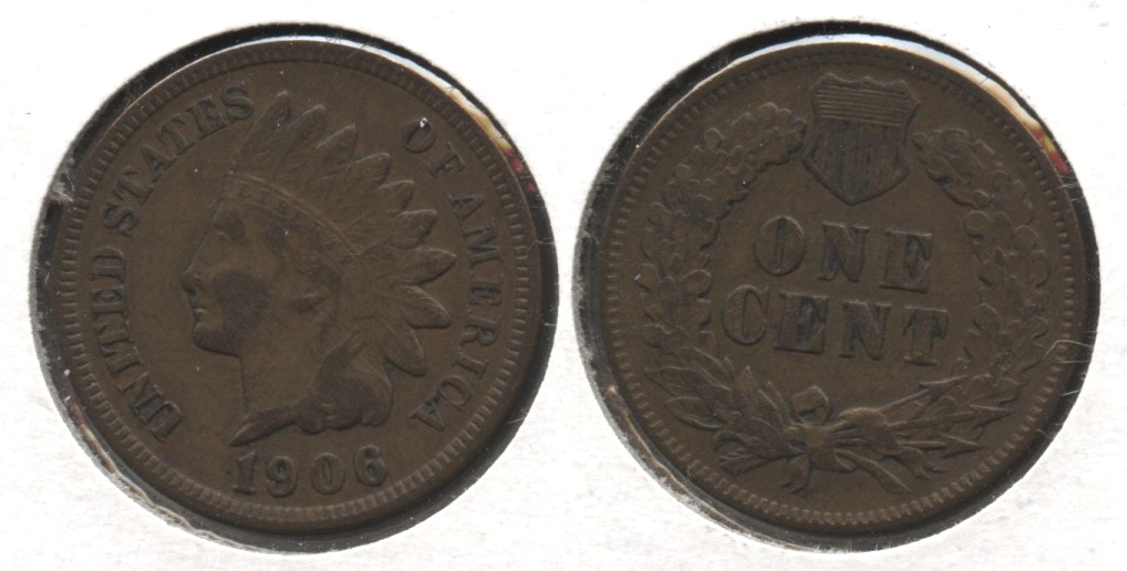1906 Indian Head Cent VF-20 #aq