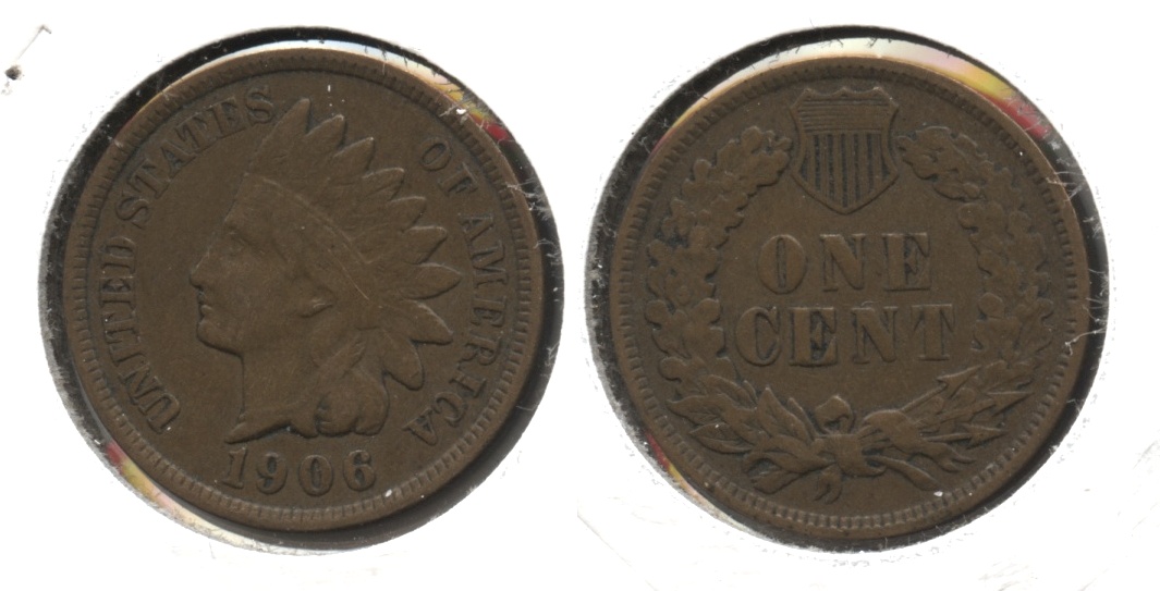 1906 Indian Head Cent VF-20 #bg