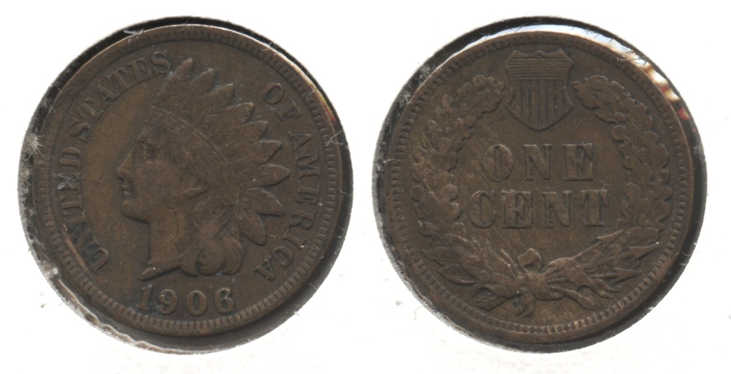 1906 Indian Head Cent VF-20 #bl