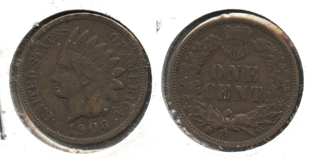 1906 Indian Head Cent VF-20 #bn