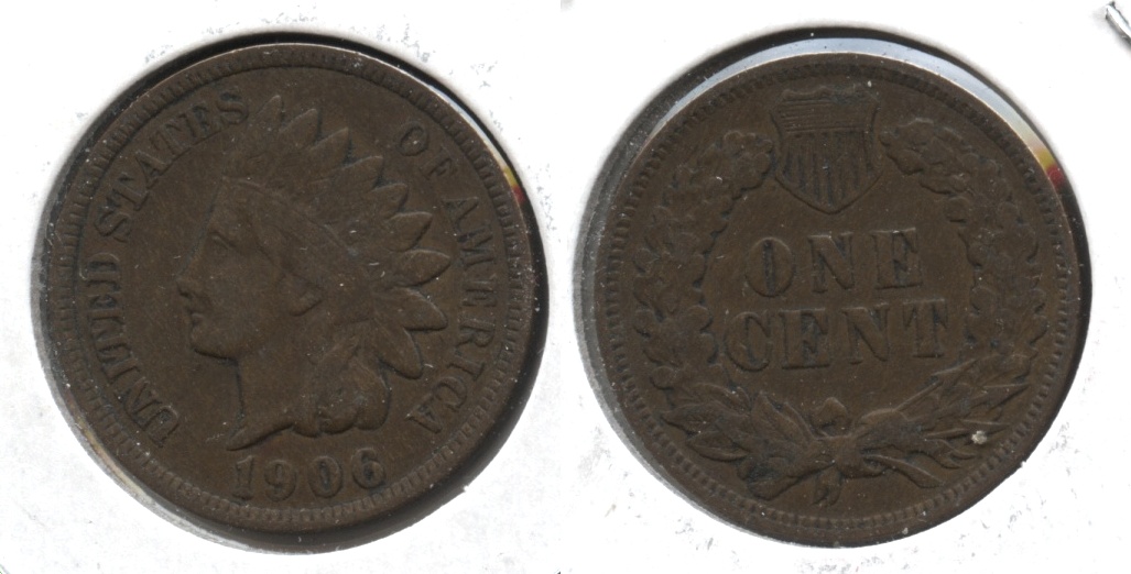 1906 Indian Head Cent VF-20 #bp