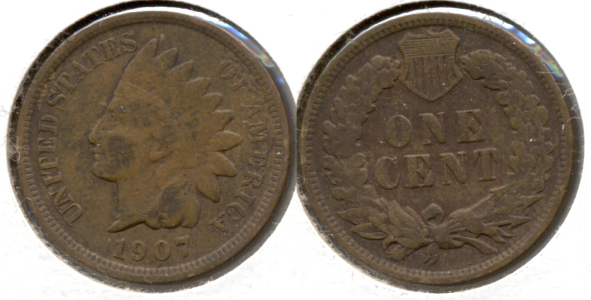 1907 Indian Head Cent Good-4 g