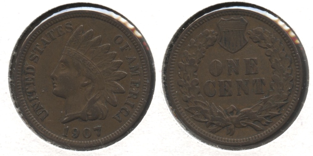 1907 Indian Head Cent VF-20 #bc