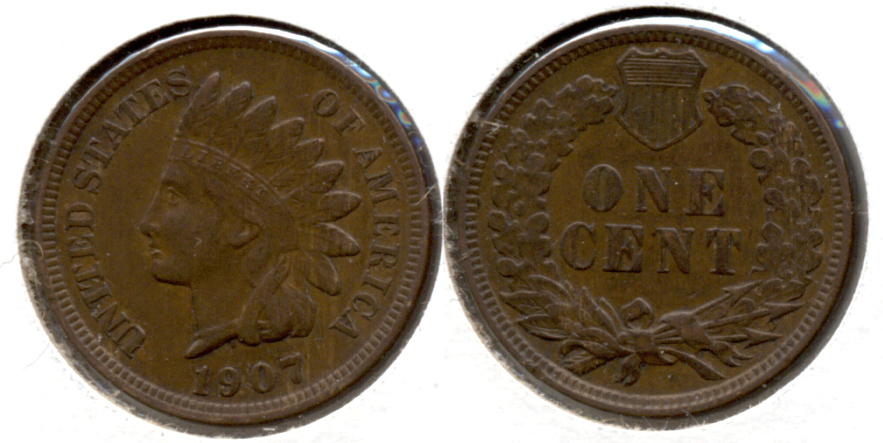 1907 Indian Head Cent VG-8 #x