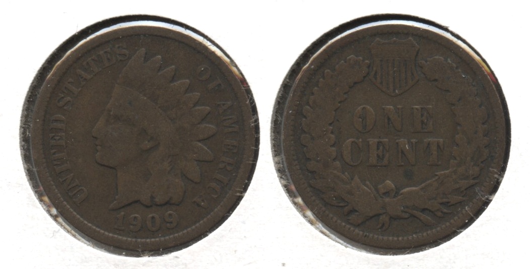 1909 Indian Head Cent Good-4 #aa