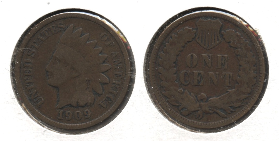1909 Indian Head Cent Good-4 #af