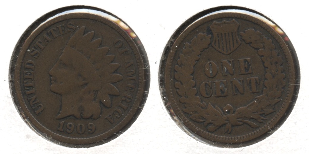 1909 Indian Head Cent Good-4 #aj