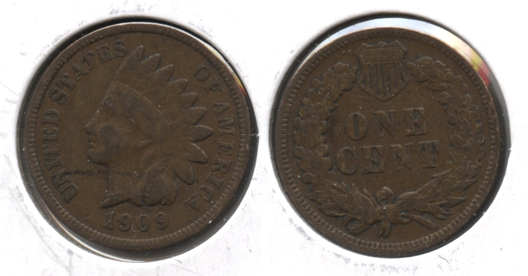 1909 Indian Head Cent Good-4 #at