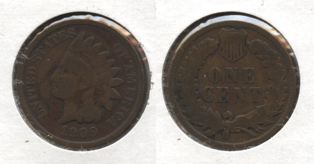 1909 Indian Head Cent Good-4 #ax
