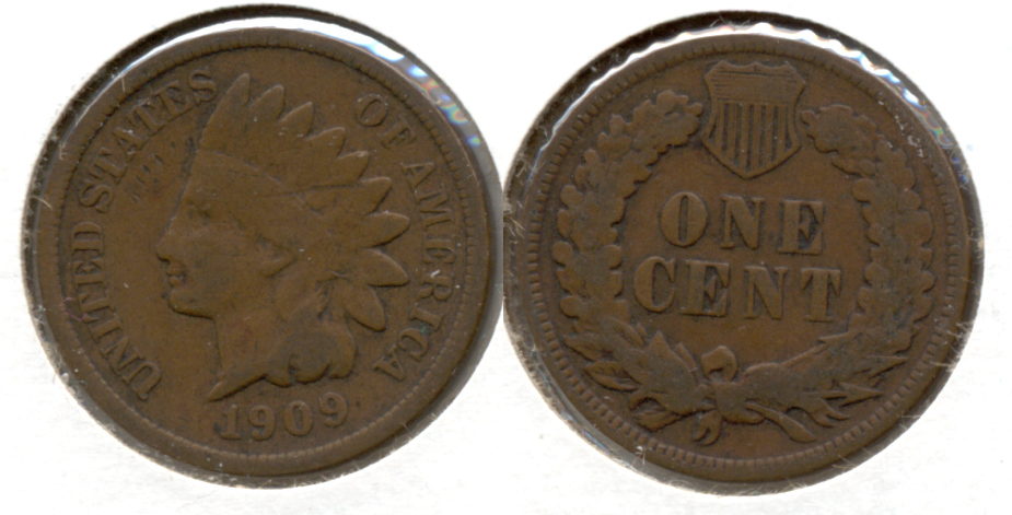 1909 Indian Head Cent Good-4 j