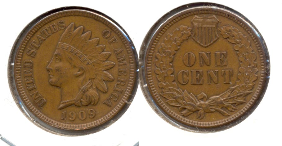 1909 Indian Head Cent MS-63 Brown a