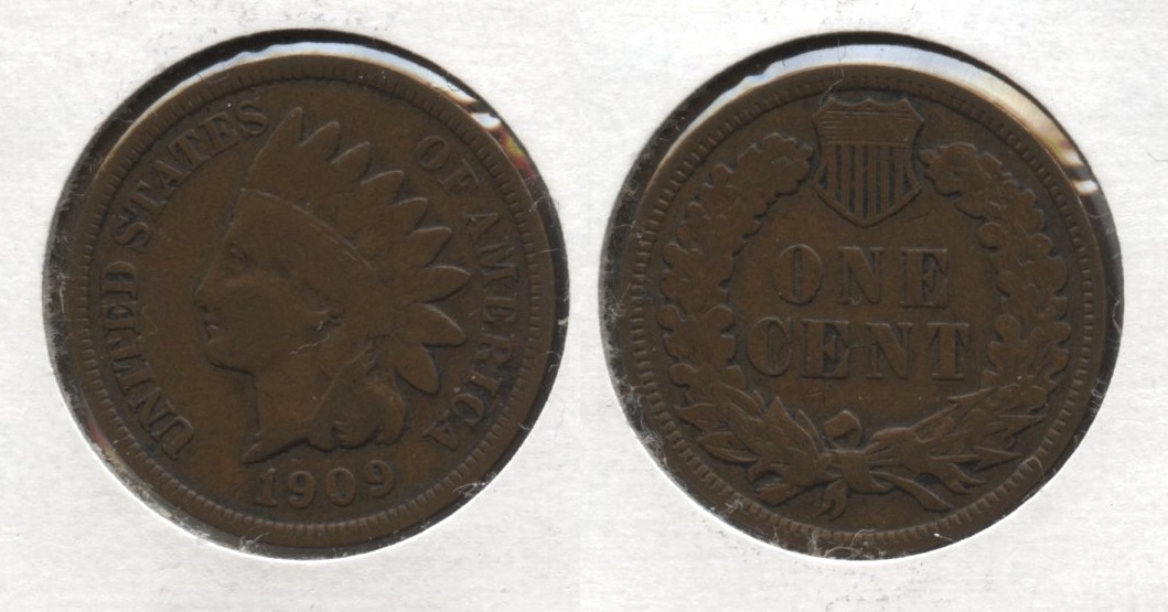 1909 Indian Head Cent VG-8 #j