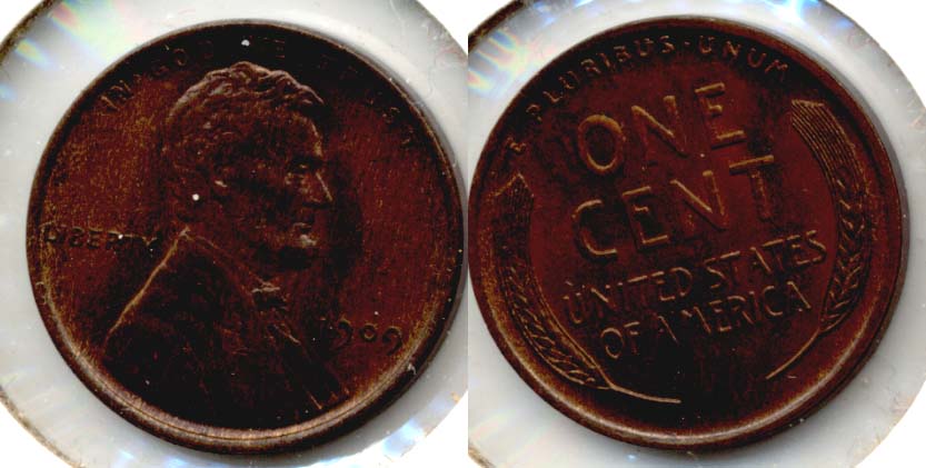 1909 Lincoln Cent MS-63 Brown g