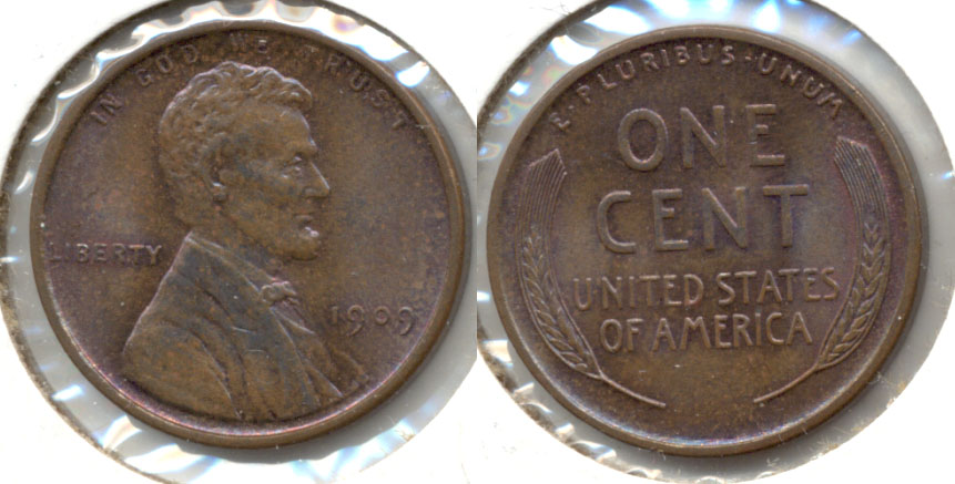 1909 Lincoln Cent MS-64 Brown a