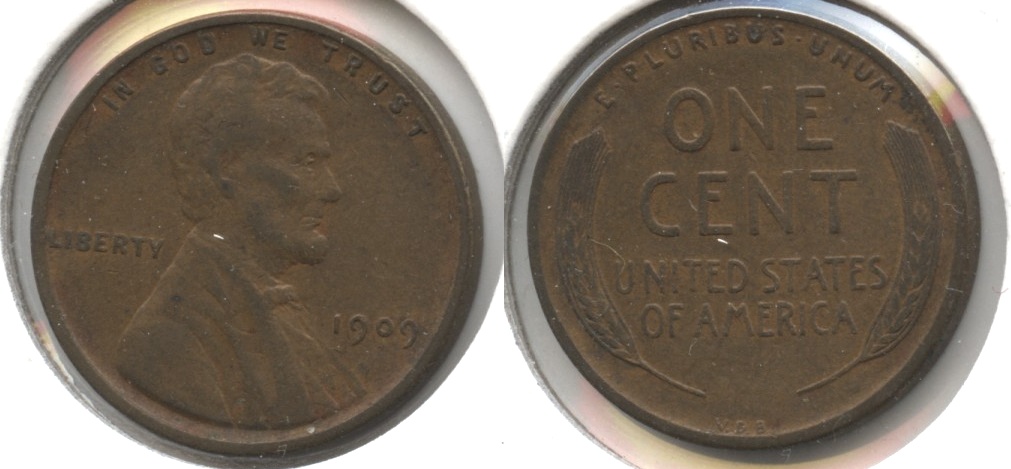 1909 VDB Lincoln Cent EF-40 #x
