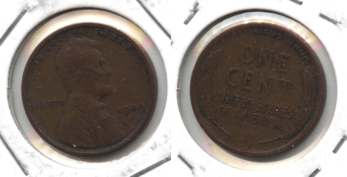 1909 VDB Lincoln Cent F-12 #i