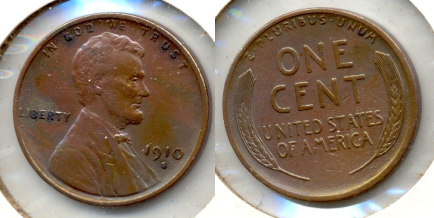 1910-S Lincoln Cent EF-40 b