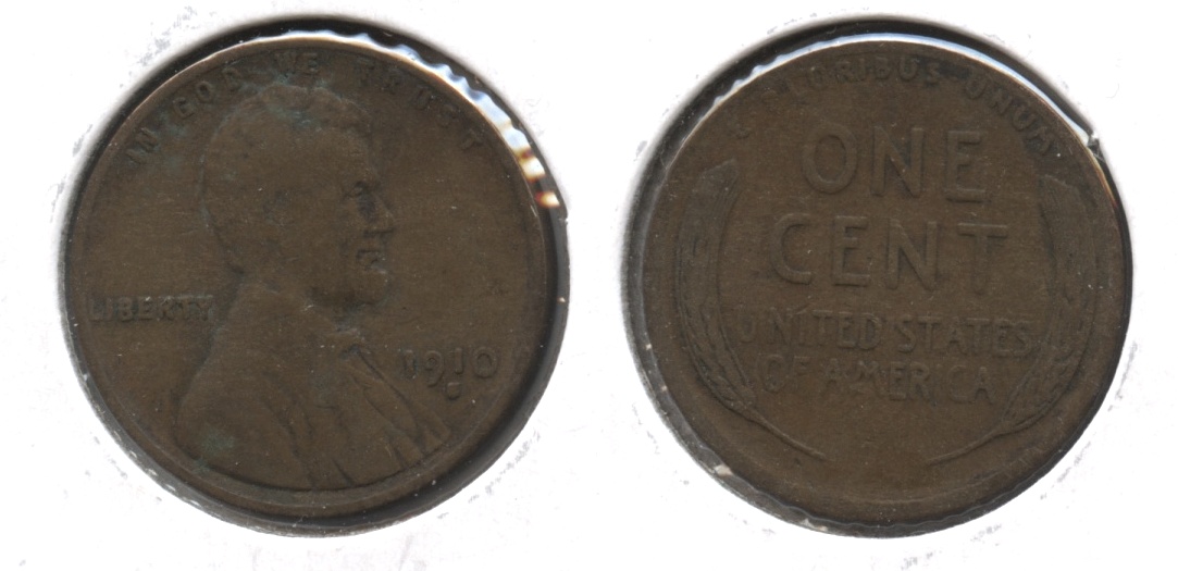 1910-S Lincoln Cent Fine-12 #x