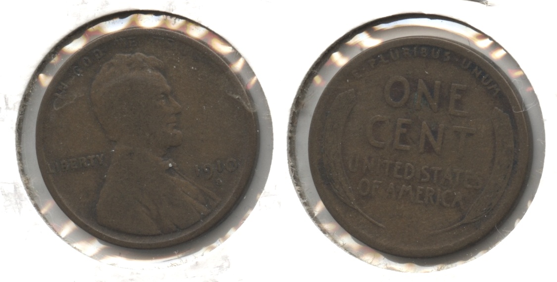 1910-S Lincoln Cent VG-8 #q