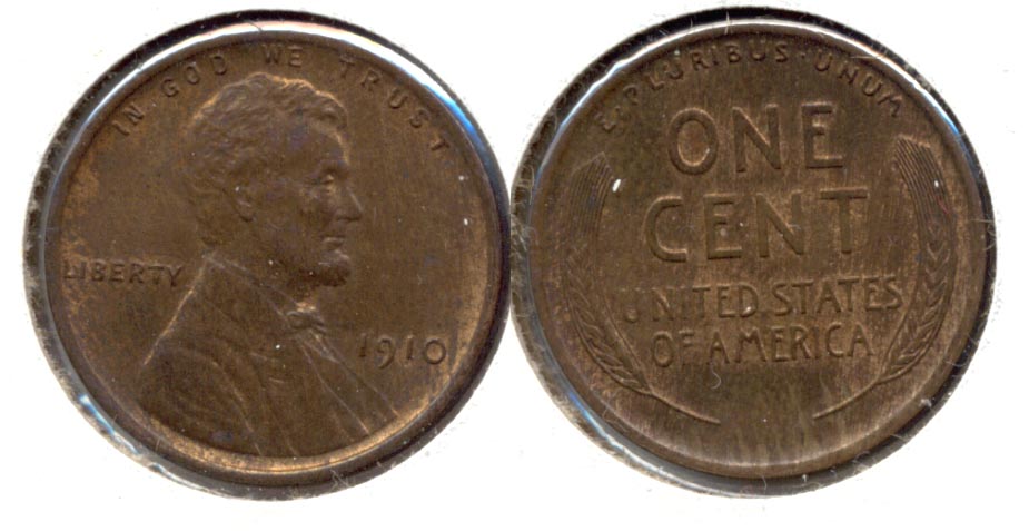 1910 Lincoln Cent MS-60 Brown c