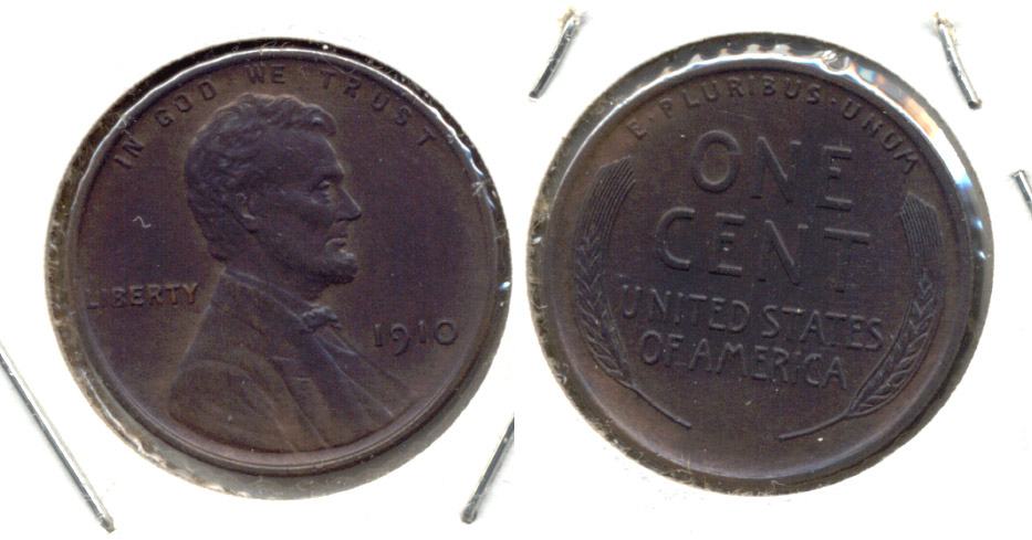 1910 Lincoln Cent MS-65 Brown a