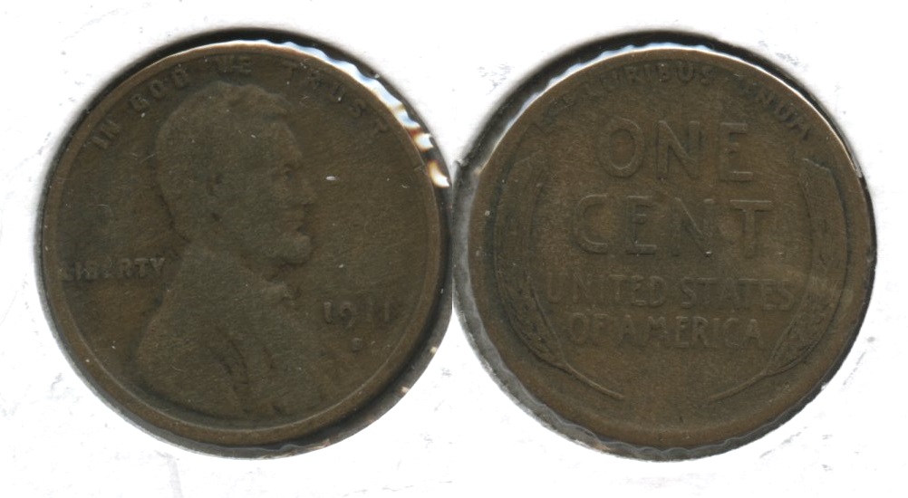 1911-S Lincoln Cent Good-4 #t