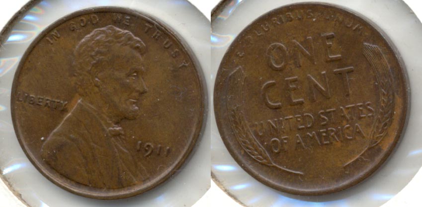 1911 Lincoln Cent MS-60 Brown