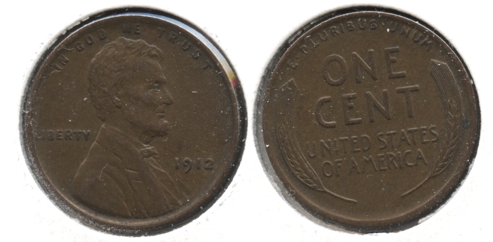 1912 Lincoln Cent EF-40 #f