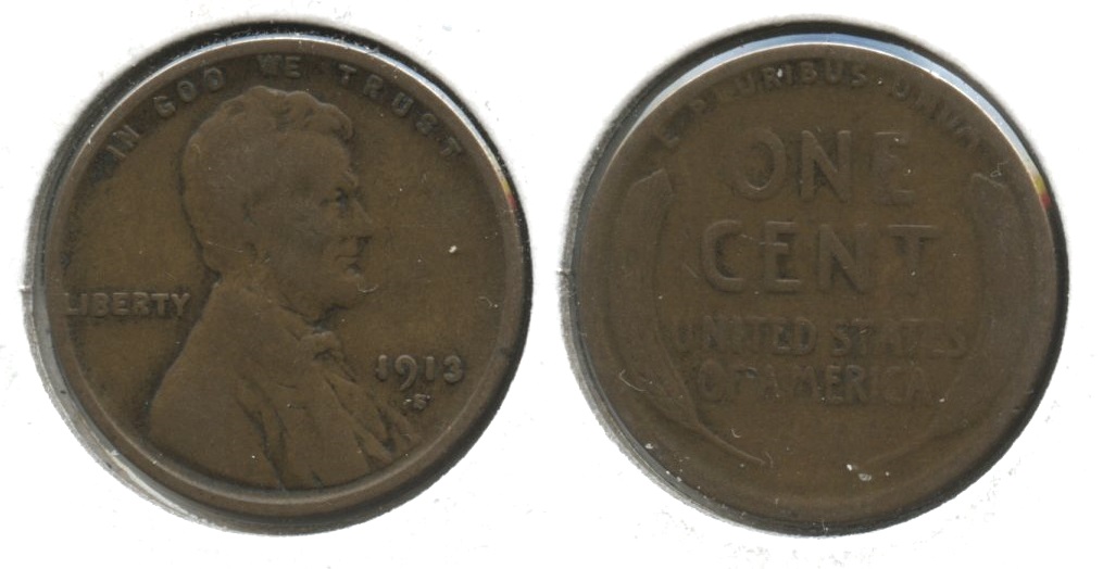 1913-S Lincoln Cent Good-4 #ai