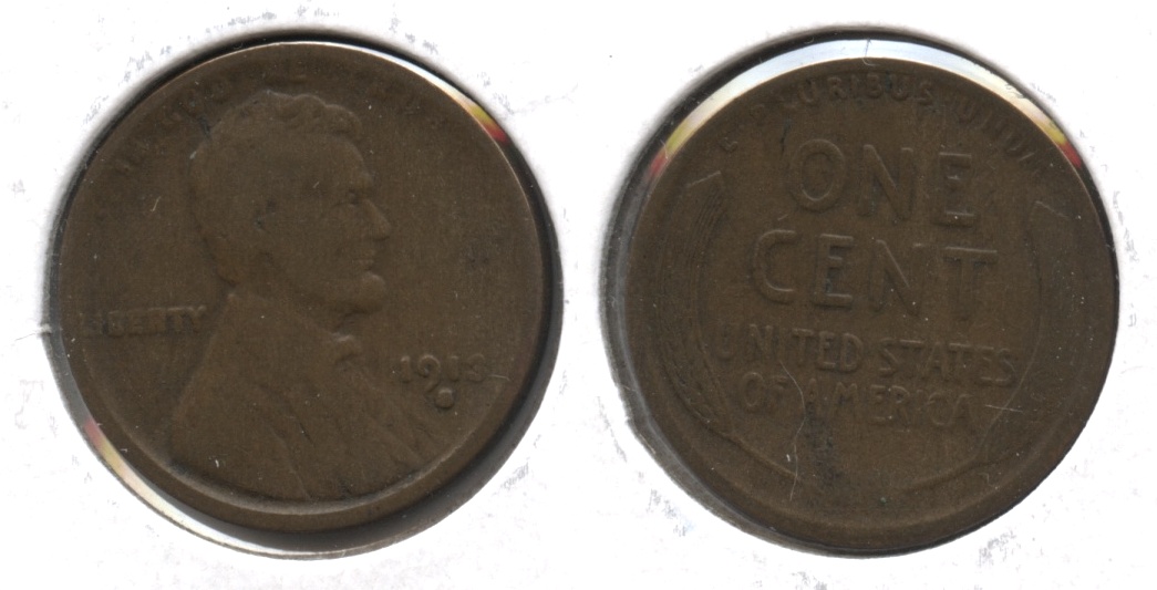 1913-S Lincoln Cent Good-4 #n