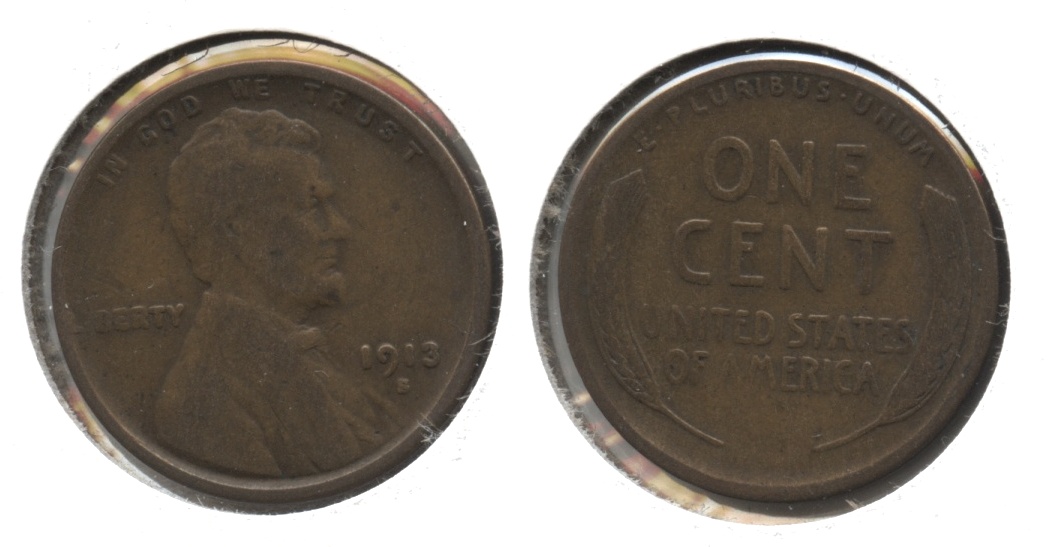 1913-S Lincoln Cent VG-8 #g