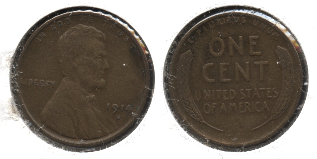 1914-S Lincoln Cent EF-40