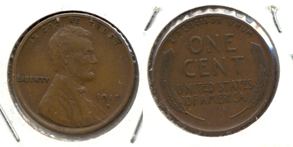 1915-D Lincoln Cent EF-40 b