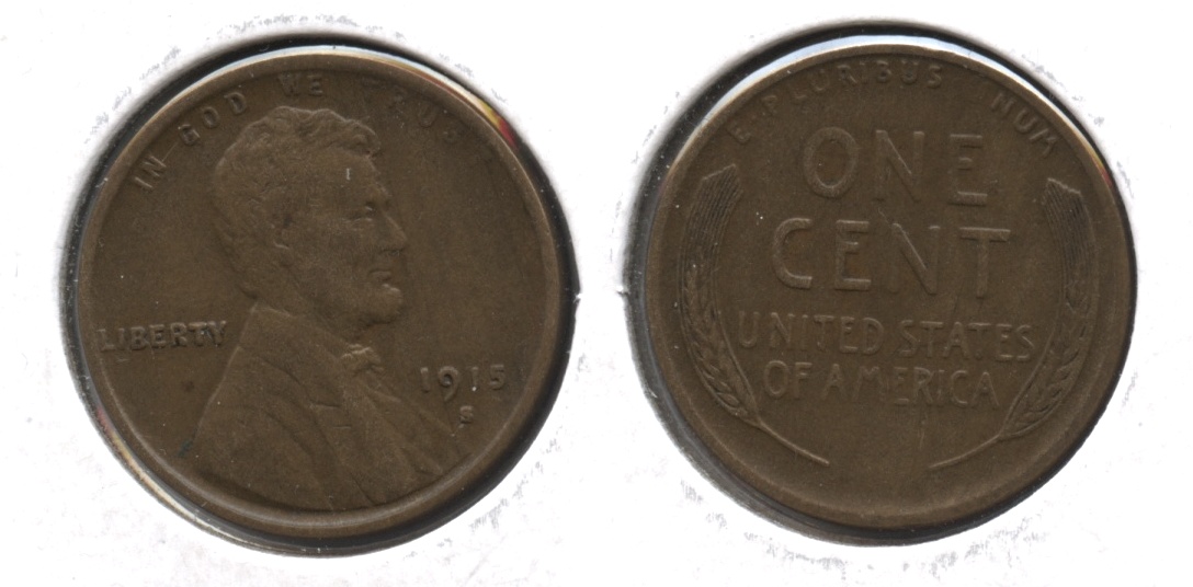 1915-S Lincoln Cent EF-40 #e
