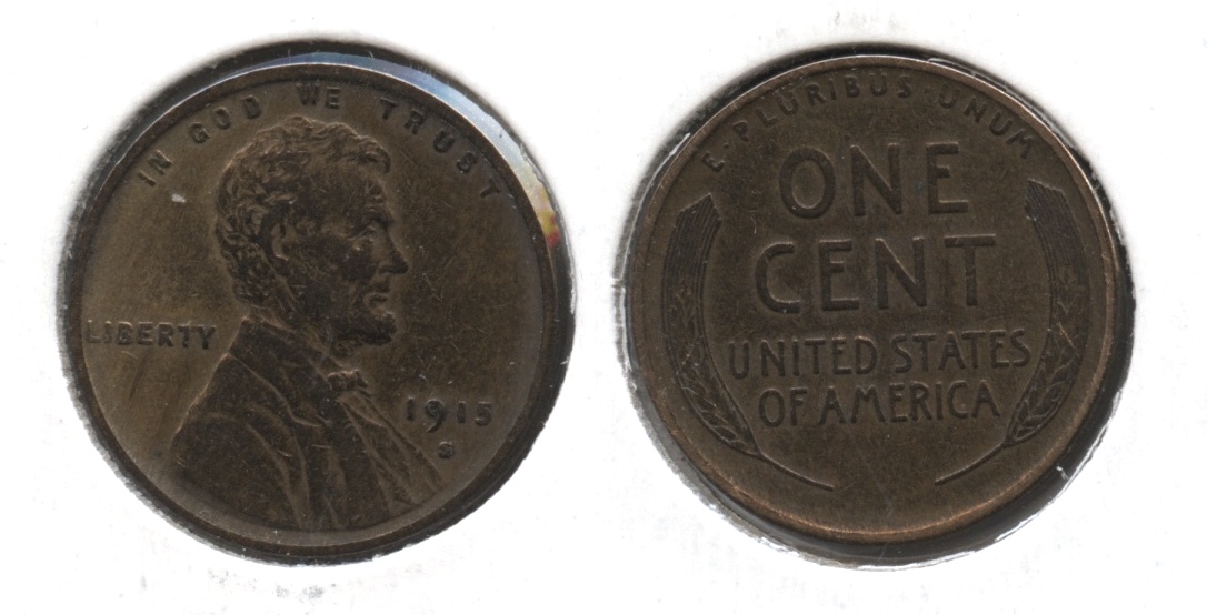 1915-S Lincoln Cent EF-40 #h Cleaned