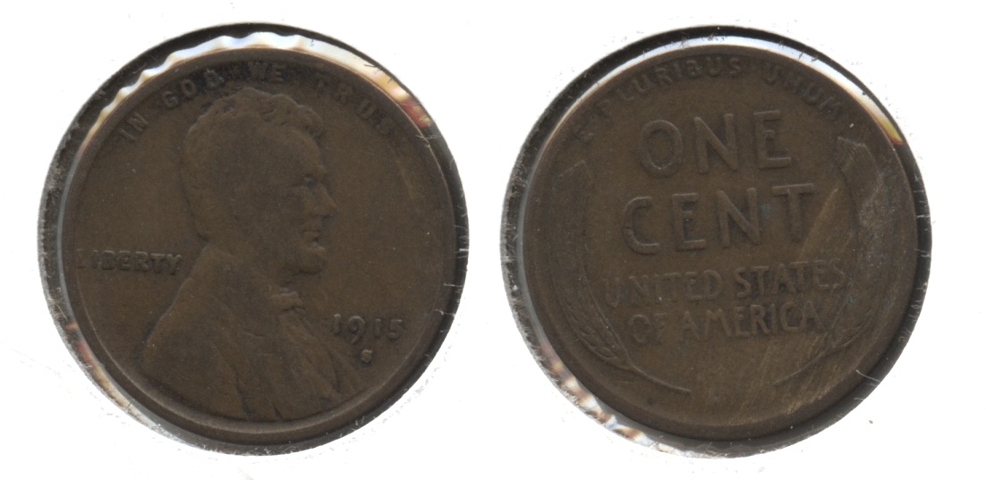 1915-S Lincoln Cent VG-8 #e