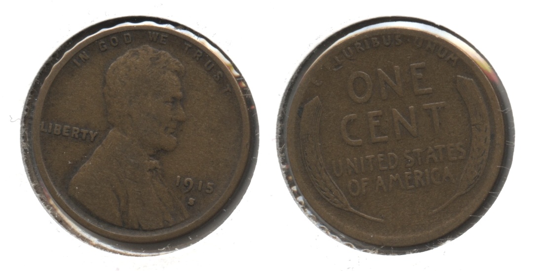 1915-S Lincoln Cent VG-8 #g