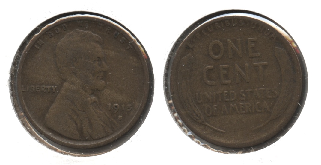 1915-S Lincoln Cent VG-8 #l