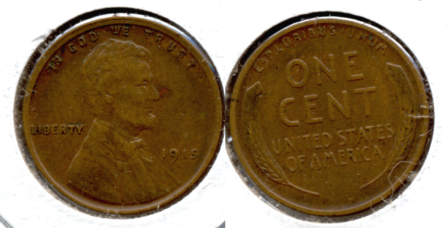 1915 Lincoln Cent EF-40 d