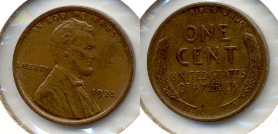 1920 Lincoln Cent AU-58 c